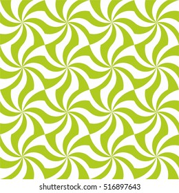 Seamless curve pattern. Modern stylish twist texture. Repeating abstract background
