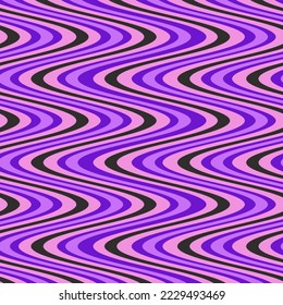 Líneas curvadas sin soldadura fondo vectorial abstracto Ilustraciones multicolor, suave y gradiente.  Bandas de color para papel de pared, fondos, papel de envoltura, fondo, almohadas, mantas, alfombras, cortinas, po