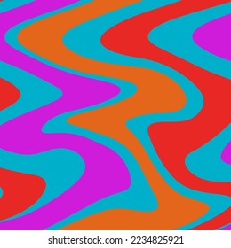 Seamless curved lines abstract vector background  multicolored gradient soft illustration  Color bands for wallpaper  backgrounds  wrapping paper  backdrops  pillows  blankets  rugs  curtains  posters