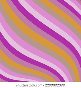 Seamless curved lines abstract vector background multicolored gradient soft illustration Color bands for wallpaper, backgrounds, wrapping paper, backdrops, pillows, blankets, rugs, curtains, posters