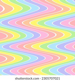 Nahtlose gebogene Linien abstrakter Vektorhintergrund mehrfarbige Farbverlauf-sanfte Illustrationen Farbbänder für Tapeten, Hintergründe, Einwickelpapier, Hintergrund, Kissen, Decken, Teppiche, Vorhänge, Plakate, 