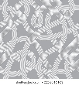 seamless  curved lines pattern vector file 