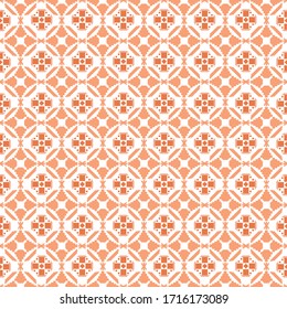 Seamless and cute embroidered design pattern for bedroom decor.