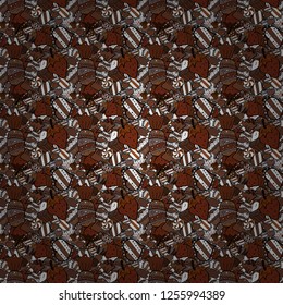 Seamless. Cute Floral pattern in the small flower.
