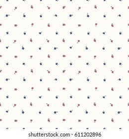 seamless  cute flower,floral  pattern background