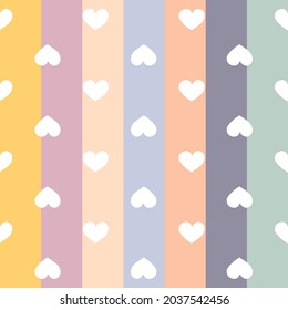 Seamless cute pattern. Seamless background. Seamless wallpaper. Heart pattern. Wrapping paper pattern. bedding pattern