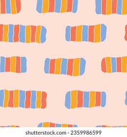  Seamless cute pattern.Can be printed on any material: package, merch, fabric, home.