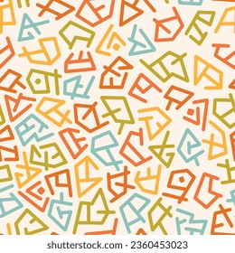  Seamless cute pattern.Can be printed on any material: package, merch, fabric, home.