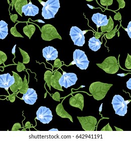 Seamless cute pattern with spring flowers. Floral background for textile or book covers, manufacturing, wallpapers, print and gift wrap.