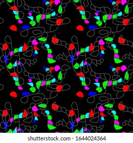 Seamless cute pattern for textile, design.