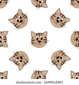 Seamless cute pattern. Pattern for textiles in hand draw style