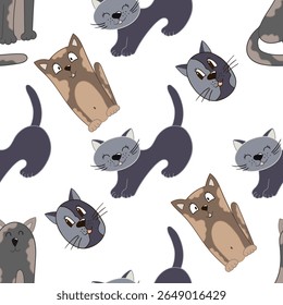 Perfeito padrão bonito. Padrão para têxteis em estilo de desenho manual