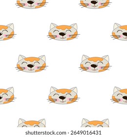 Seamless cute pattern. Pattern for textiles in hand draw style