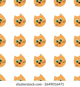 Seamless cute pattern. Pattern for textiles in hand draw style