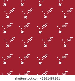  Seamless cute pink pattern.Can be printed on any material: package, merch, fabric, home.