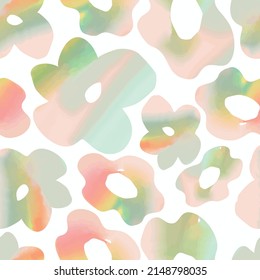 fondo de patrón de flor arco iris sin costura, tarjeta de saludo o tela