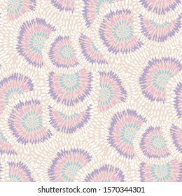 seamless cute spring or summer floral pattern background