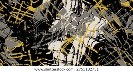 Seamless cyberpunk background with gritty abstract texture. Vector illustration