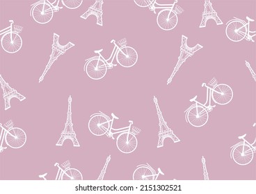 Seamless daisy and butterfly pattern repeating texture background design for fashion graphics, textile prints, fabrics, wallpapers.
