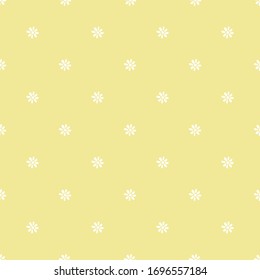 seamless daisy pattern and background vector illustration