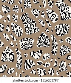 seamless dalmatian leopard pattern, animal print
