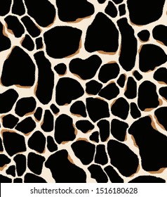Seamless Dalmatian Pattern, Animal Print