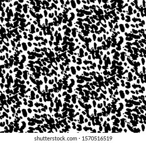 seamless dalmatian pattern, animal print.