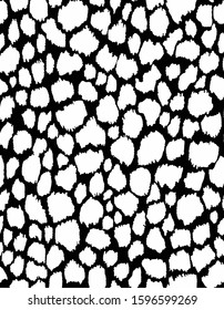 seamless dalmatian pattern, animal print.