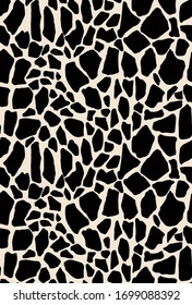 seamless dalmatian pattern, animal print.