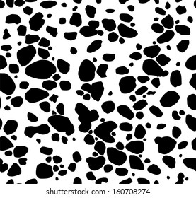 Seamless dalmatian print