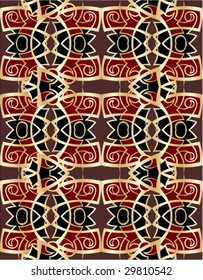 Seamless Damask background