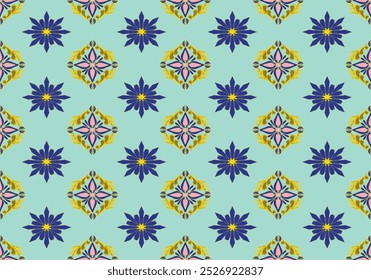 seamless damask flora pattern design for fabric clothing curtain mattresses background wallpaper wrapping carpet vector design