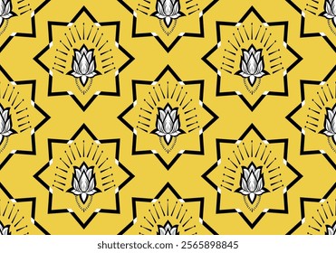 seamless damask floral  pattern design for ceramic tile fabric wallpaper background wrapping art print textile scrapbook paper