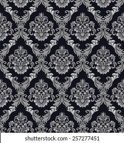 Seamless damask ornate Wallpaper for design