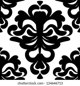 seamless damask pattern