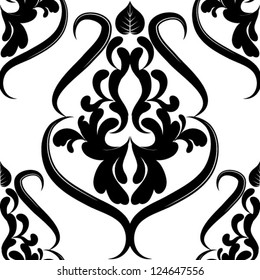 seamless damask pattern