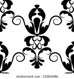 seamless damask pattern