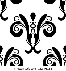 seamless damask pattern
