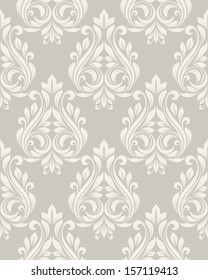 Seamless damask pattern