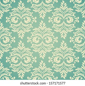 Seamless damask pattern