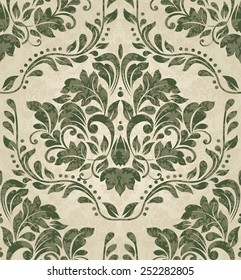 seamless damask pattern