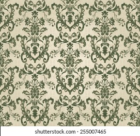 seamless damask pattern