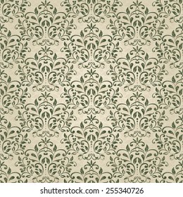 seamless damask pattern