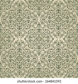 seamless damask pattern