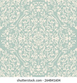 seamless damask pattern