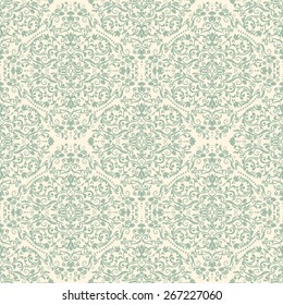 seamless damask pattern