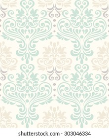 seamless damask pattern