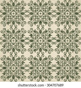 seamless damask pattern