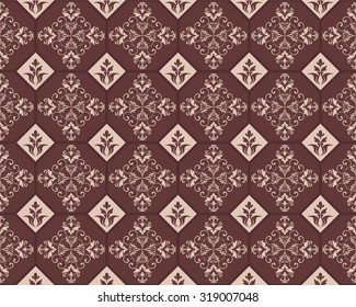 seamless damask pattern