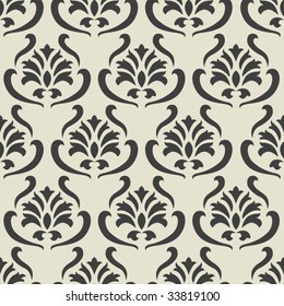 seamless damask pattern